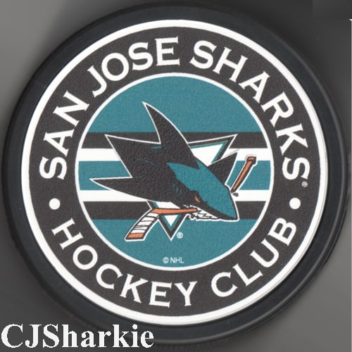 Stripe Logo Puck